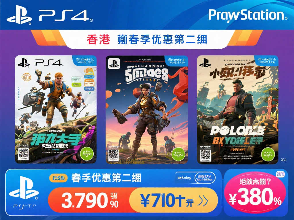 PlayStation港服春季特惠第二波 低至2.5折震撼开启! PlayStation港服春季特惠第二波 低至2.5折震撼开启!