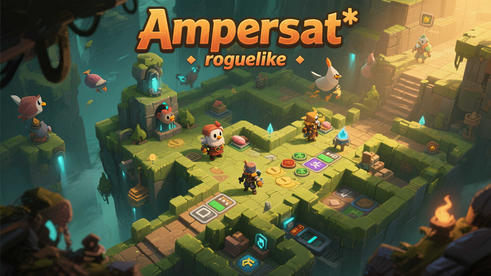 限时领取!肉鸽动作RPG《Ampersat》现已免费上架Steam! 限时领取!肉鸽动作RPG《Ampersat》现已免费上架Steam!