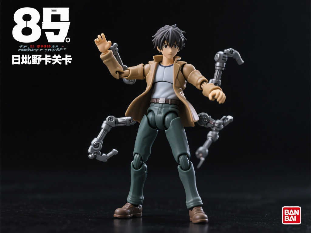 BANDAI SPIRITS发布《怪兽8号》主角日比野卡夫卡精致可动人偶