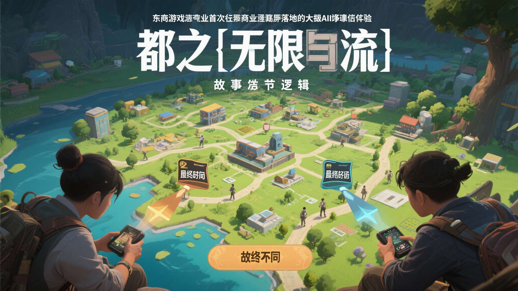 这意味着，两个玩家在同一地图、同一时间出发，最终经历的故事可能截然不同。这种"无